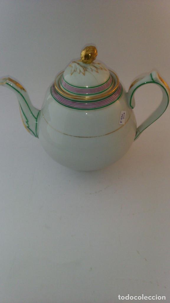 Antig&uuml;edades: CAFETERA LOZA DE GIJON