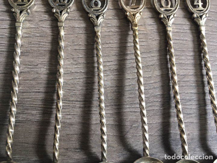 Antig&uuml;edades: 6 ANTIGUAS CUCHARAS XIX - Foto 3
