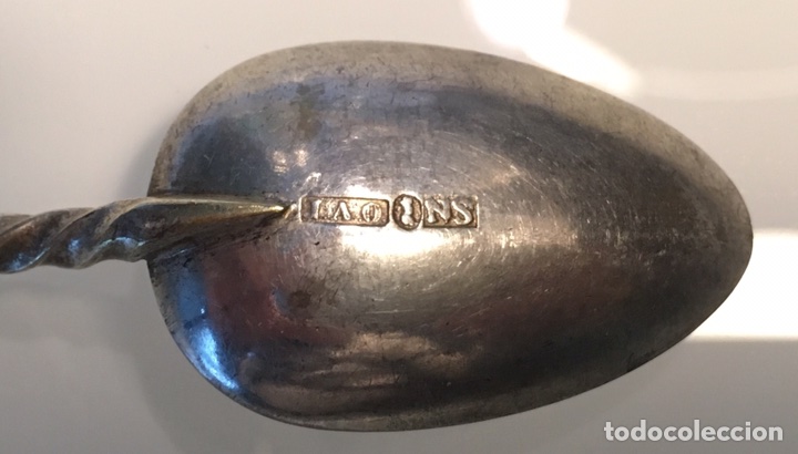 Antig&uuml;edades: 6 ANTIGUAS CUCHARAS XIX - Foto 8