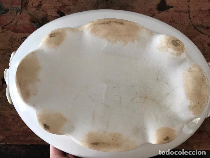 Antig&uuml;edades: Antigua sopera de cer&aacute;mica - Foto 9