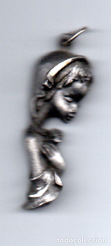 Antig&uuml;edades: MEDALLA DE LA VIRGEN NI&Ntilde;A - Foto 1
