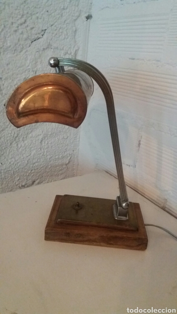 Antig&uuml;edades: Lampara art deco - Foto 2