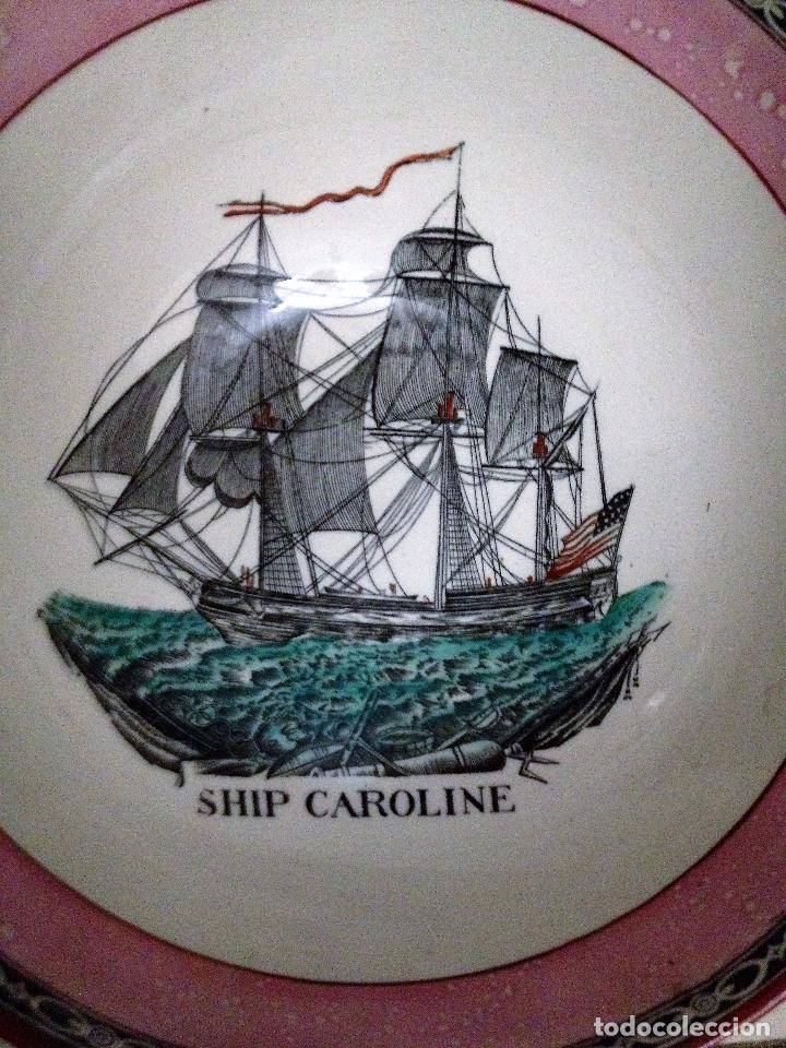 Antig&uuml;edades: Cuenco ingl&eacute;s Ship Caroline - Foto 4