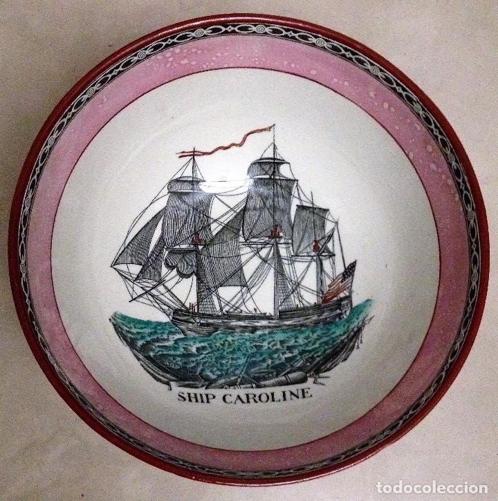 Antig&uuml;edades: Cuenco ingl&eacute;s Ship Caroline - Foto 13