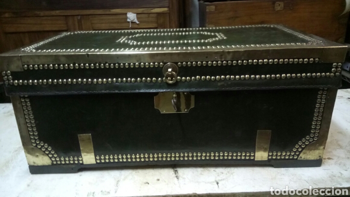 Antig&uuml;edades: Baul de ALCANFOR. Barco capit&aacute;n 1842 - Foto 13