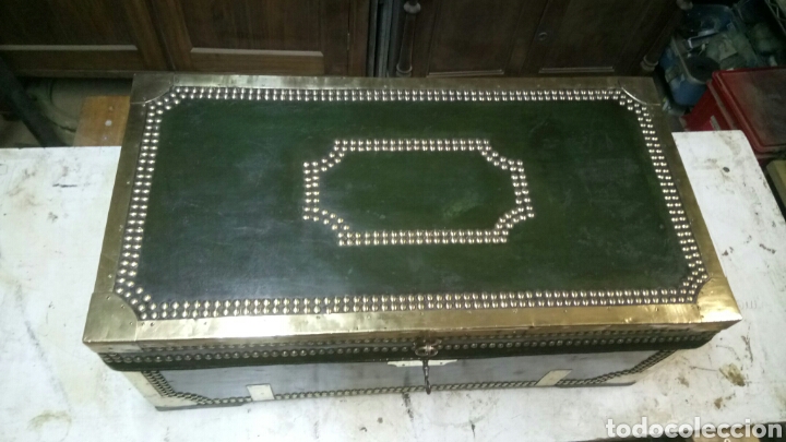 Antig&uuml;edades: Baul de ALCANFOR. Barco capit&aacute;n 1842 - Foto 11