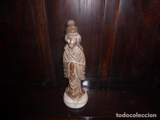 Antig&uuml;edades: FIGURA DE MARMOL TALLADO. - Foto 8