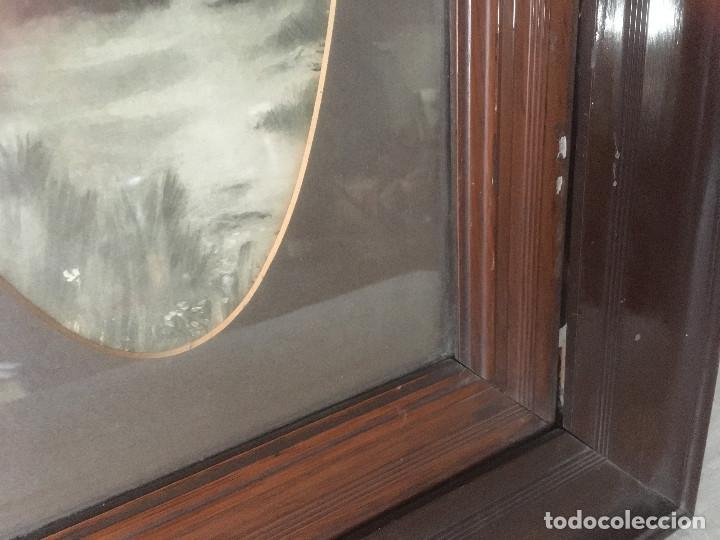 Antig&uuml;edades: ESPEJO CUADRO MUY BONITO - Foto 7