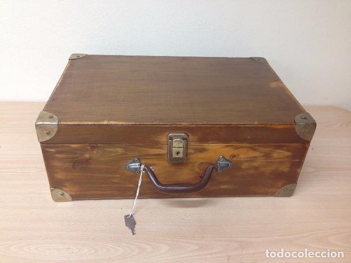 Maleta de madera vintage - Vendido en Venta Directa - 91277360