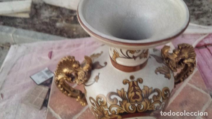 Antig&uuml;edades: precioso jarron de ceramica - Foto 3