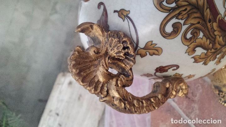 Antig&uuml;edades: precioso jarron de ceramica - Foto 4