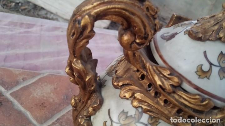 Antig&uuml;edades: precioso jarron de ceramica - Foto 5