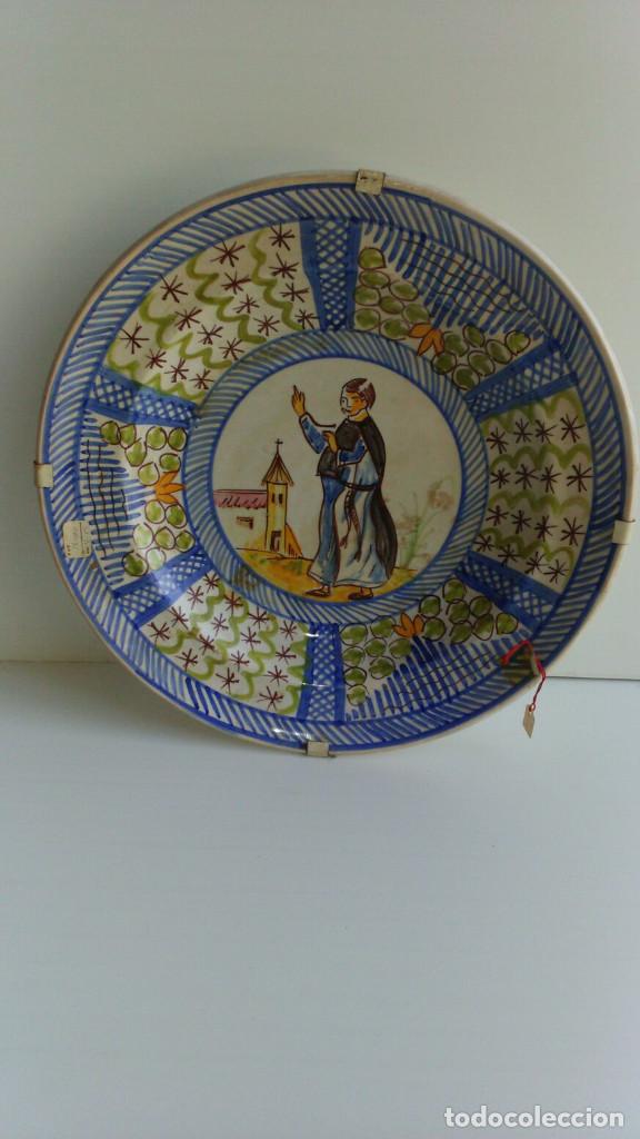 Antig&uuml;edades: PLATO CERAMICA ESPA&Ntilde;OLA - Foto 1