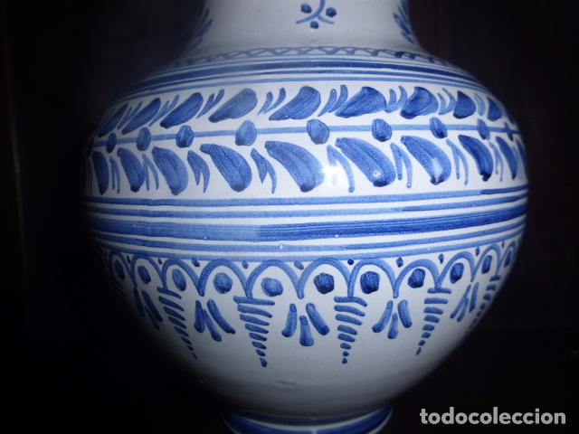 Antig&uuml;edades: JARRON DE TALAVERA CON SELLO EN LA BASE - Foto 3
