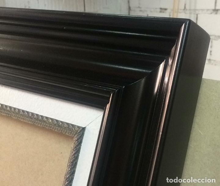Antig&uuml;edades: MOLDURA CON COMPLEMENTO. PARA 73X60. NUEVA. A ESTRENAR. - Foto 3