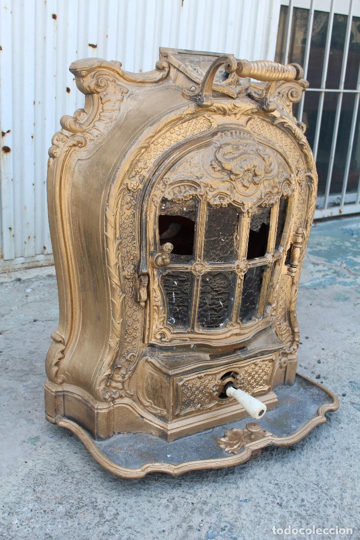 Antig&uuml;edades: ESTUFA SALAMANDRA - Foto 2