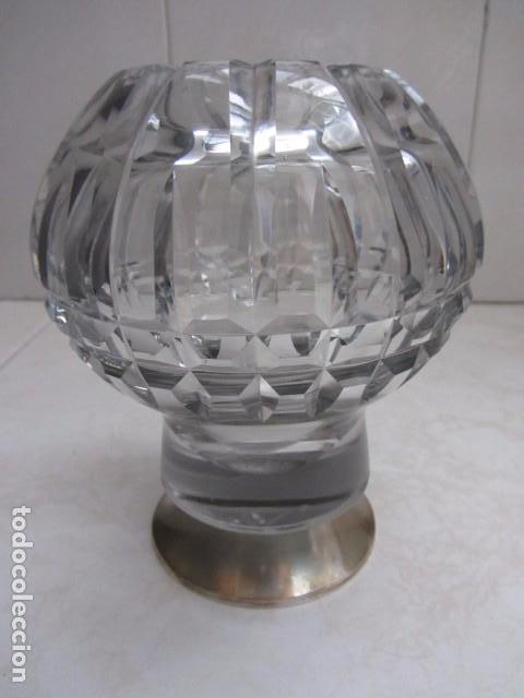 Antig&uuml;edades: CENTRO DE CRISTAL Y PLATA - Foto 1