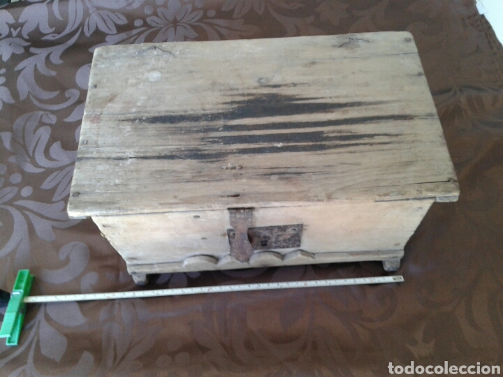 Antig&uuml;edades: ARCA MUY ANTIGUA DE MADERA - Foto 2