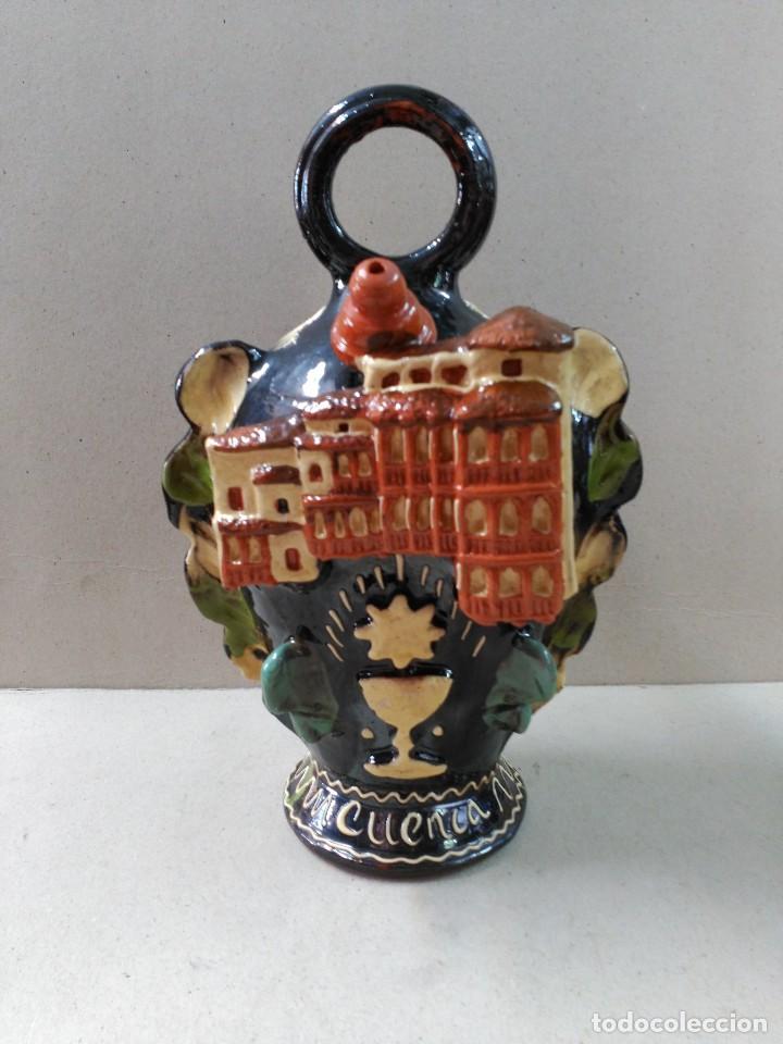 Antig&uuml;edades: BOTIJO DE CERAMICA ESMALTADA DE CUENCA - Foto 1