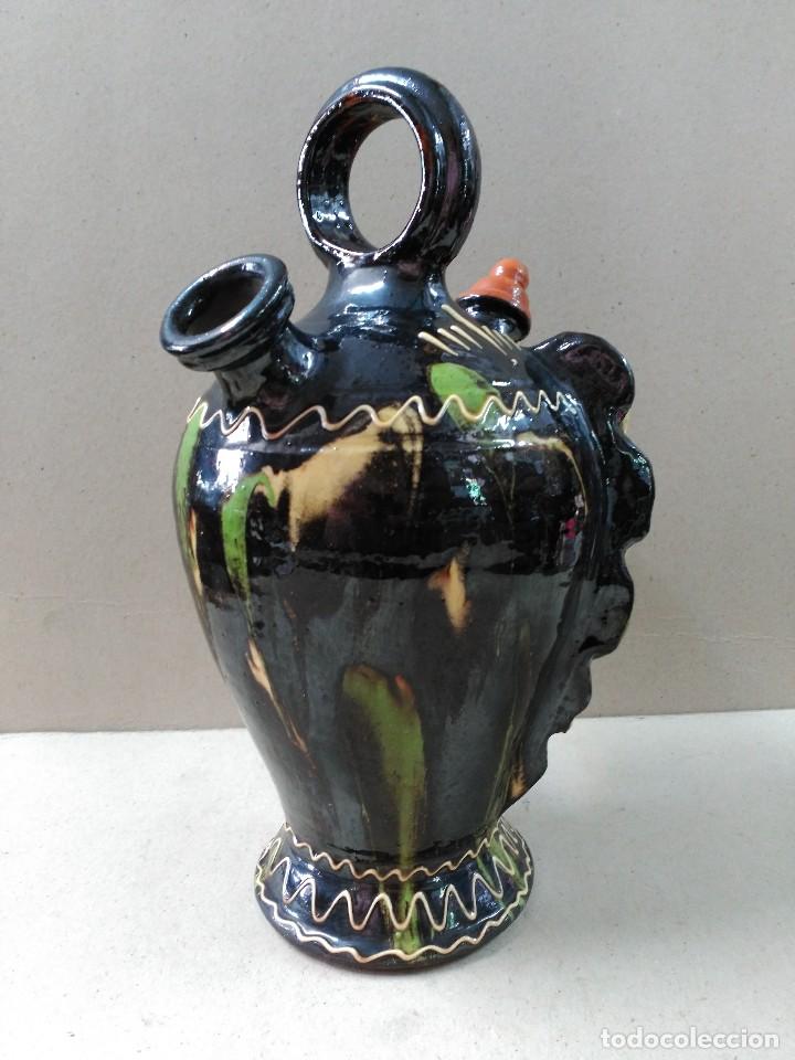 Antig&uuml;edades: BOTIJO DE CERAMICA ESMALTADA DE CUENCA - Foto 5