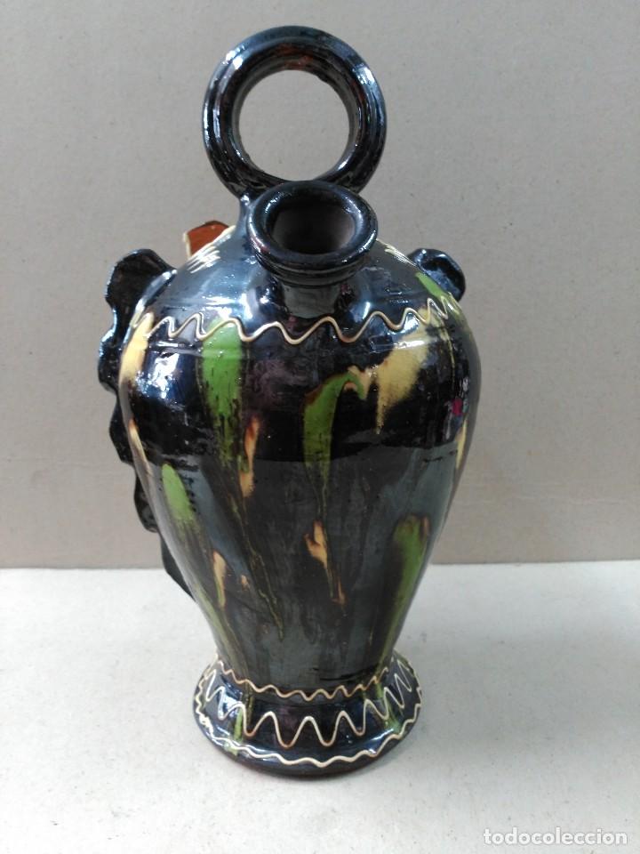 Antig&uuml;edades: BOTIJO DE CERAMICA ESMALTADA DE CUENCA - Foto 6