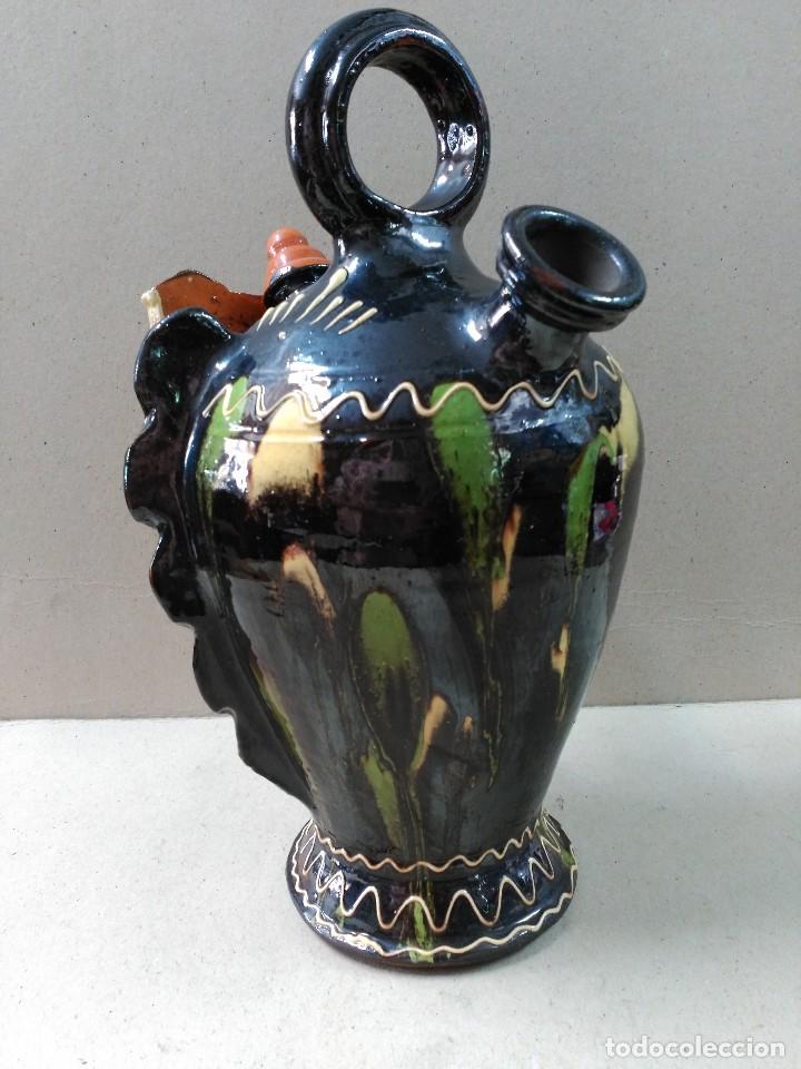 Antig&uuml;edades: BOTIJO DE CERAMICA ESMALTADA DE CUENCA - Foto 7