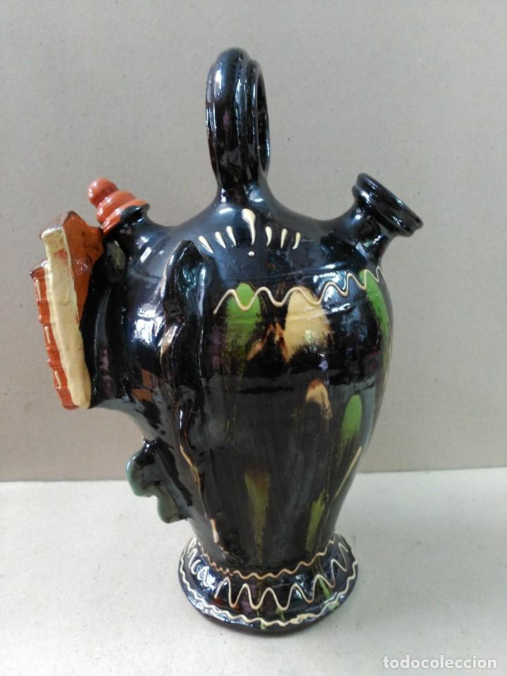 Antig&uuml;edades: BOTIJO DE CERAMICA ESMALTADA DE CUENCA - Foto 8