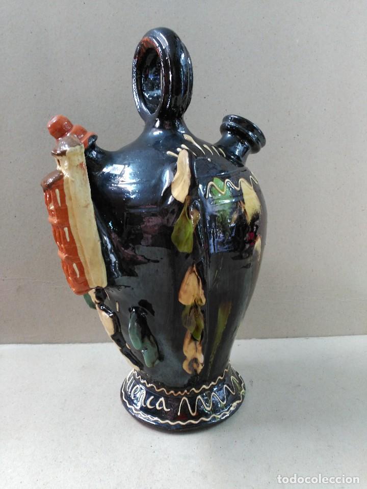 Antig&uuml;edades: BOTIJO DE CERAMICA ESMALTADA DE CUENCA - Foto 9