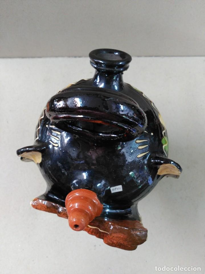 Antig&uuml;edades: BOTIJO DE CERAMICA ESMALTADA DE CUENCA - Foto 10