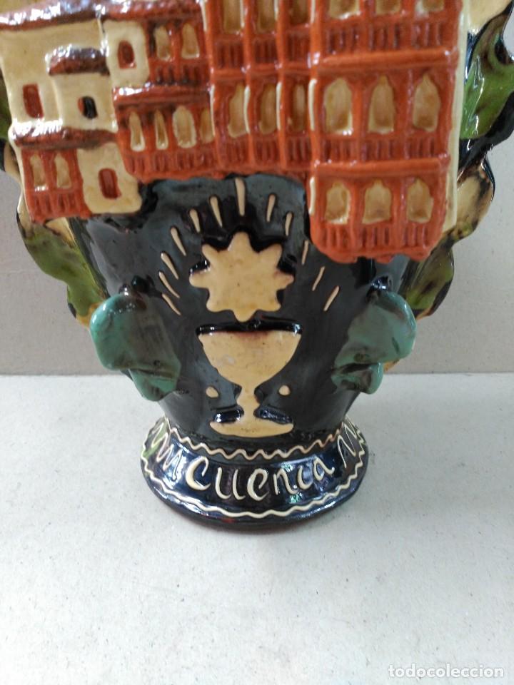 Antig&uuml;edades: BOTIJO DE CERAMICA ESMALTADA DE CUENCA - Foto 12