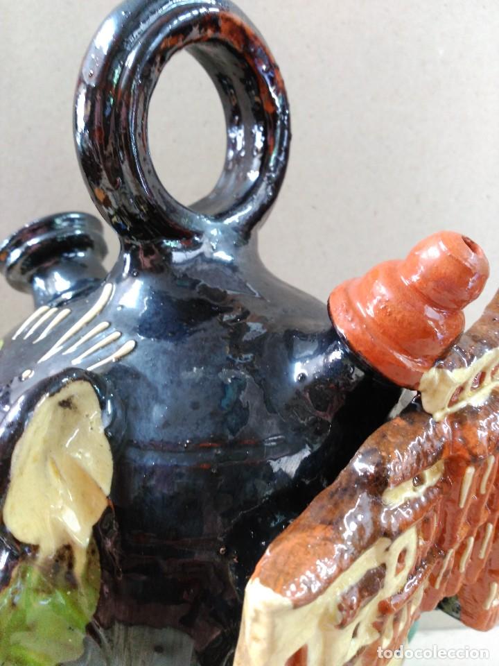 Antig&uuml;edades: BOTIJO DE CERAMICA ESMALTADA DE CUENCA - Foto 13