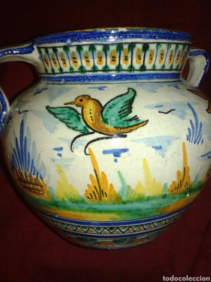 Antig&uuml;edades: VASIJA CERAMICA DE TRIANA - Foto 4