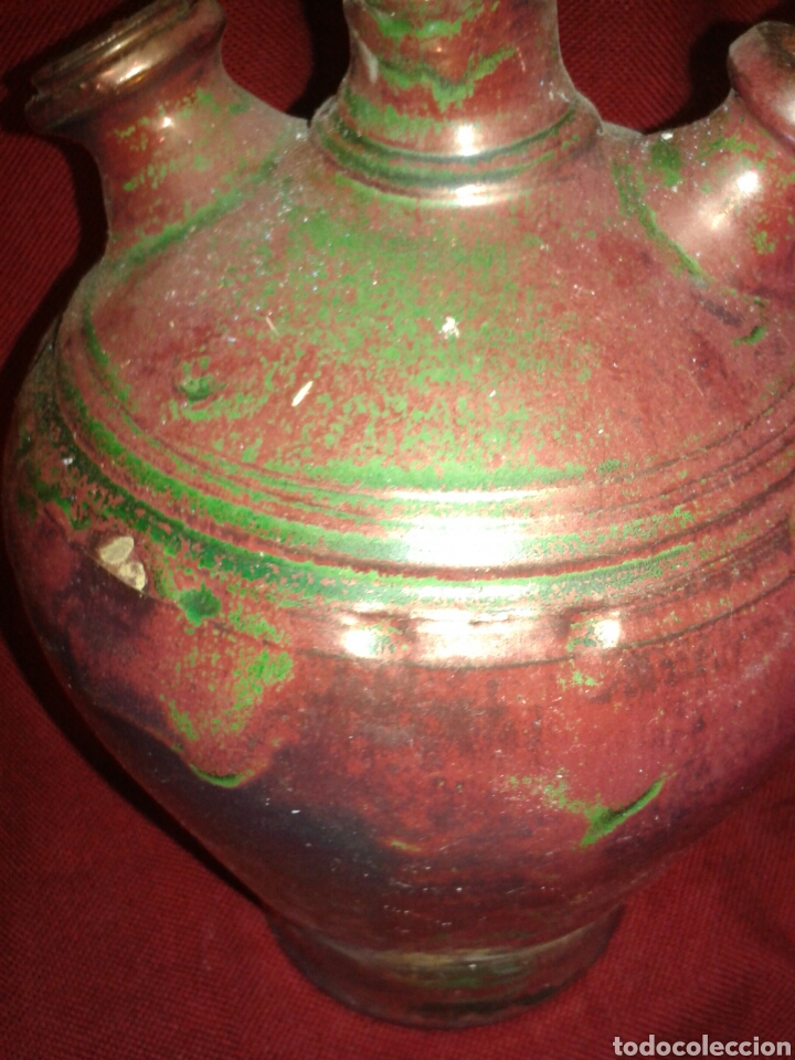 Antig&uuml;edades: BUCARO CERAMICA TRIANA - Foto 5