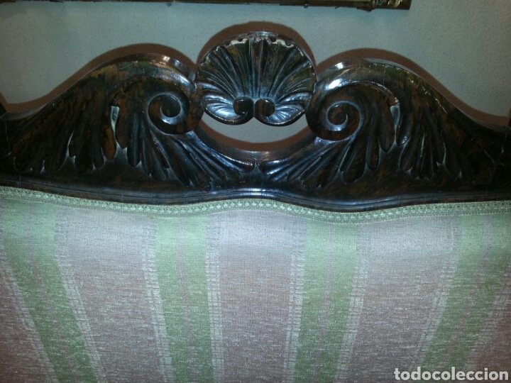 Antig&uuml;edades: Sofa isabelino - Foto 3