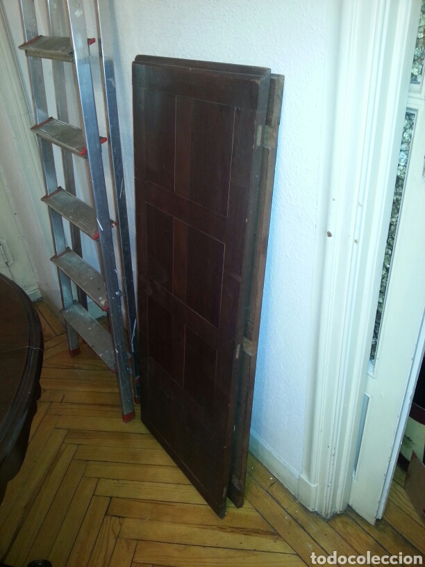 Antig&uuml;edades: Mesa velador extensible con dos tableros - Foto 3
