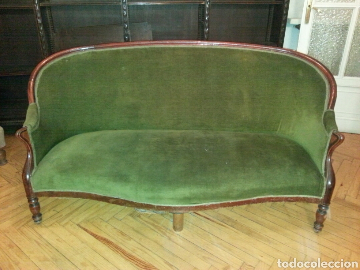 Antig&uuml;edades: Sofa isabelino - Foto 1