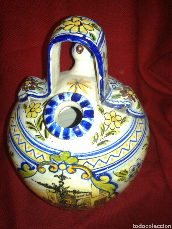 Antig&uuml;edades: BUCARO CERAMICA TRIANA - Foto 2