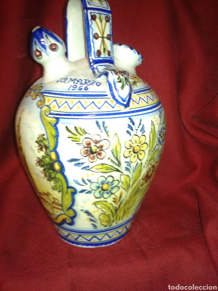 Antig&uuml;edades: BUCARO CERAMICA TRIANA - Foto 5
