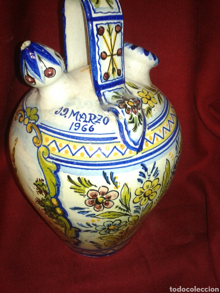 Antig&uuml;edades: BUCARO CERAMICA TRIANA - Foto 7