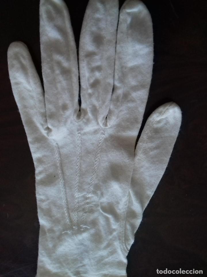 Antig&uuml;edades: ANTIGUOS GUANTES DE NI&Ntilde;A, DE ALGODON. - Foto 2