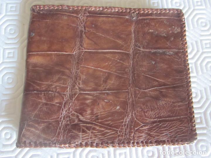 Antig&uuml;edades: CARTERA ANTIGUA DE CUERO - Foto 1