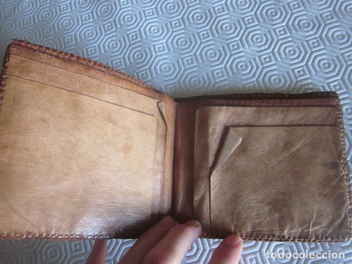 Antig&uuml;edades: CARTERA ANTIGUA DE CUERO - Foto 2