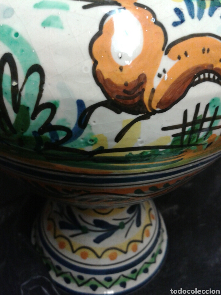 Antig&uuml;edades: GRAN JARRA CERAMICA DE TRIANA - Foto 4