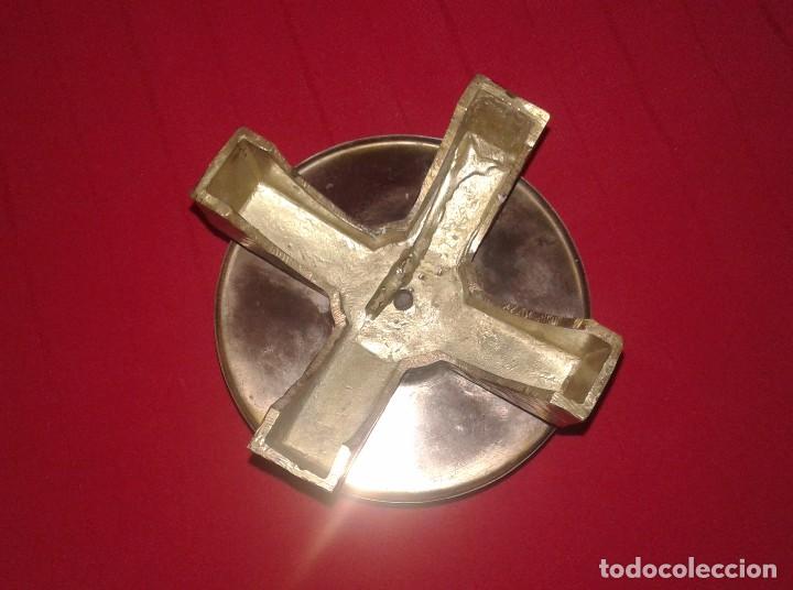 Antig&uuml;edades: VELERO DE BRONCE PARA LA LITURGIA - Foto 4