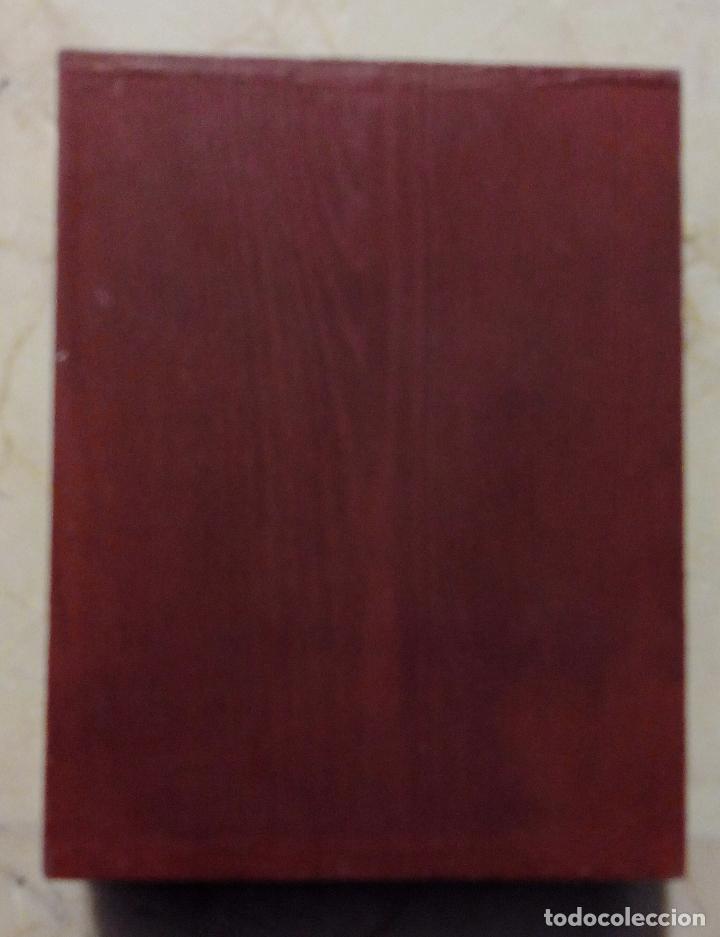 Antig&uuml;edades: D&Iacute;PTICO RELIGIOSO EN MADERA Y METAL - PLATA??? - Foto 6