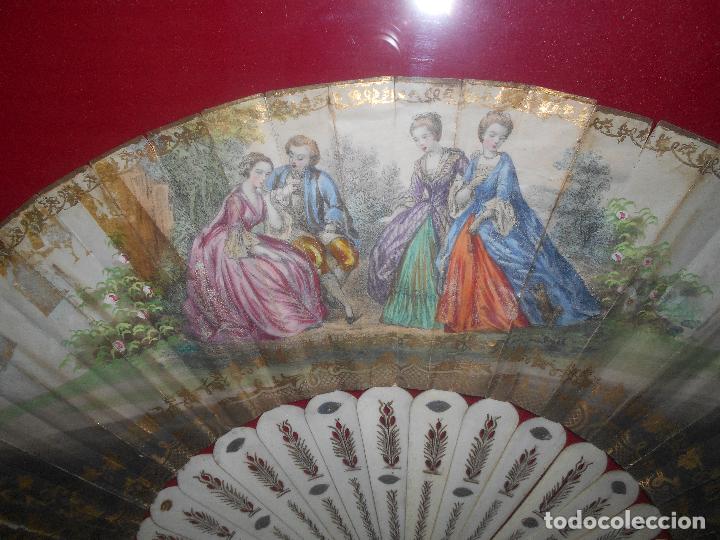 Antig&uuml;edades: ANTIGUO ABANICO PINTADO - Foto 2