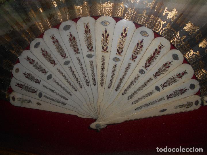 Antig&uuml;edades: ANTIGUO ABANICO PINTADO - Foto 4