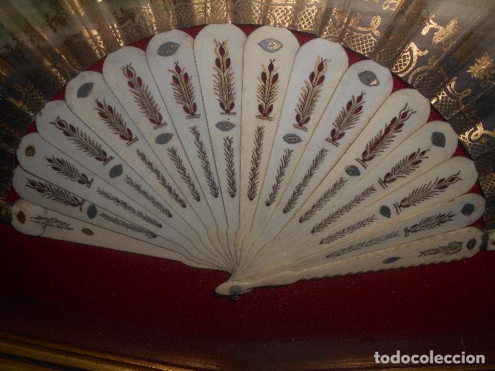Antig&uuml;edades: ANTIGUO ABANICO PINTADO - Foto 7