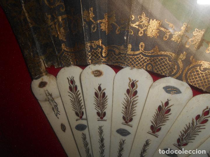 Antig&uuml;edades: ANTIGUO ABANICO PINTADO - Foto 8