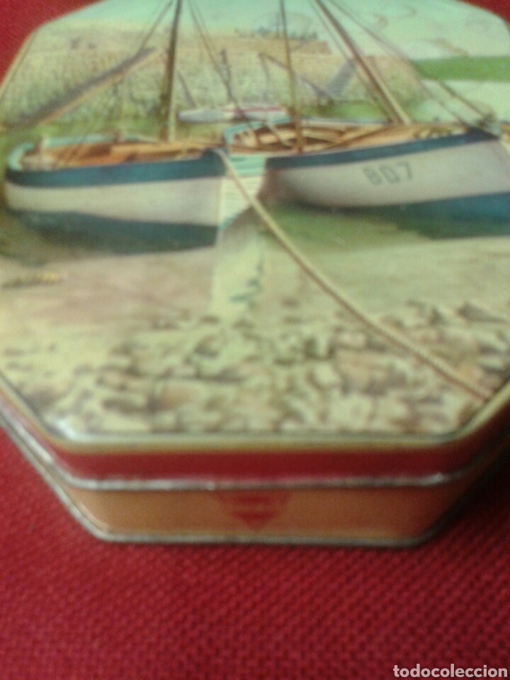 Antig&uuml;edades: CAJA CHAPA CALIGRAFIADAS - Foto 4